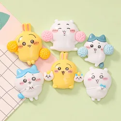 10 Stuks Nieuwe Schattige Cartoon Dieren Puppy Hars Plakboek Diy Sieraden Kinderen Cadeau Haarspeld Accessoires