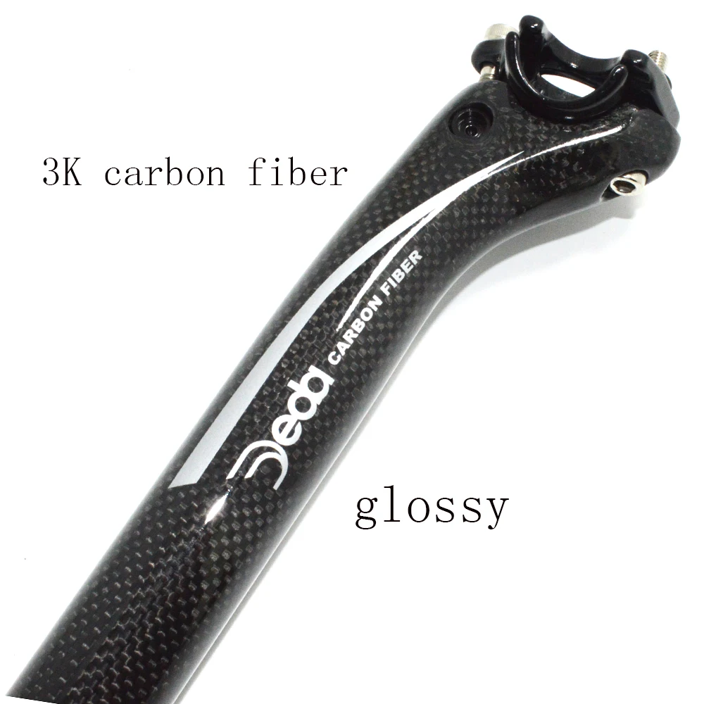 DEDA Full Carbon Fiber Road or Mountain Bicycle Seat Post Off 25mm Seatpole Diameter25.4 27.2 30.8 31.6mm  Glossy or Matte