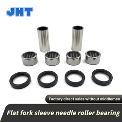 JHT Motorcycle New Swing ARM Maintenance Kit Roller Needle Bearing Oil Seal Bushing For KTM EXC SXF XCF HUSQVARNA FC FE TC TE