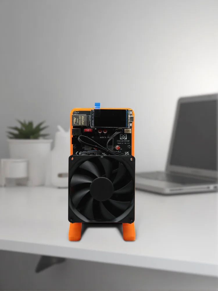 2026 Neuer NEXUS MINER L1 Hydro ASIC Miner 330MH/S 65W 6 BM1491AA Chips LTC DOGE Solo Mining Miner mit Netzteil