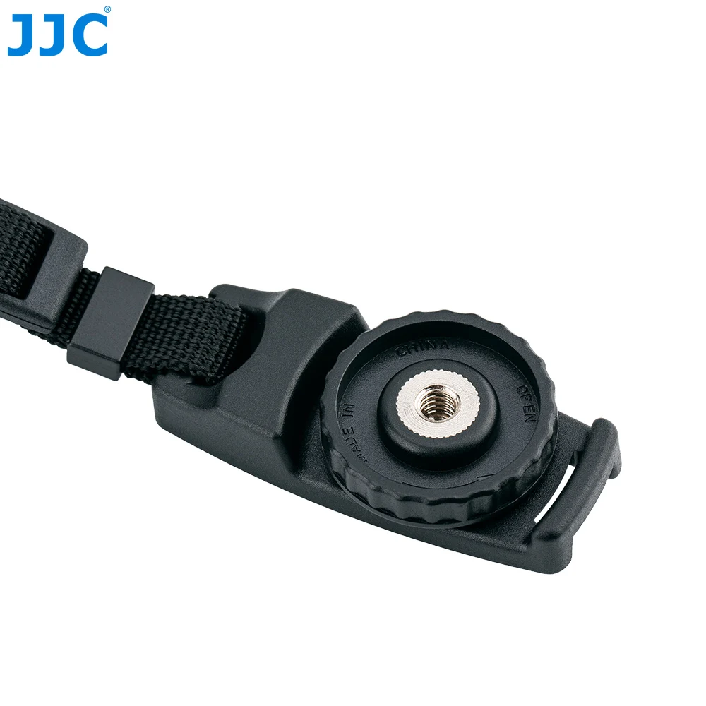 JJC Leather Hand Strap Quick Release Grip Wrist Belt DSLR Accessories For Nikon D80 D90 D5300 D3200 Canon EOS R8 2000D M50