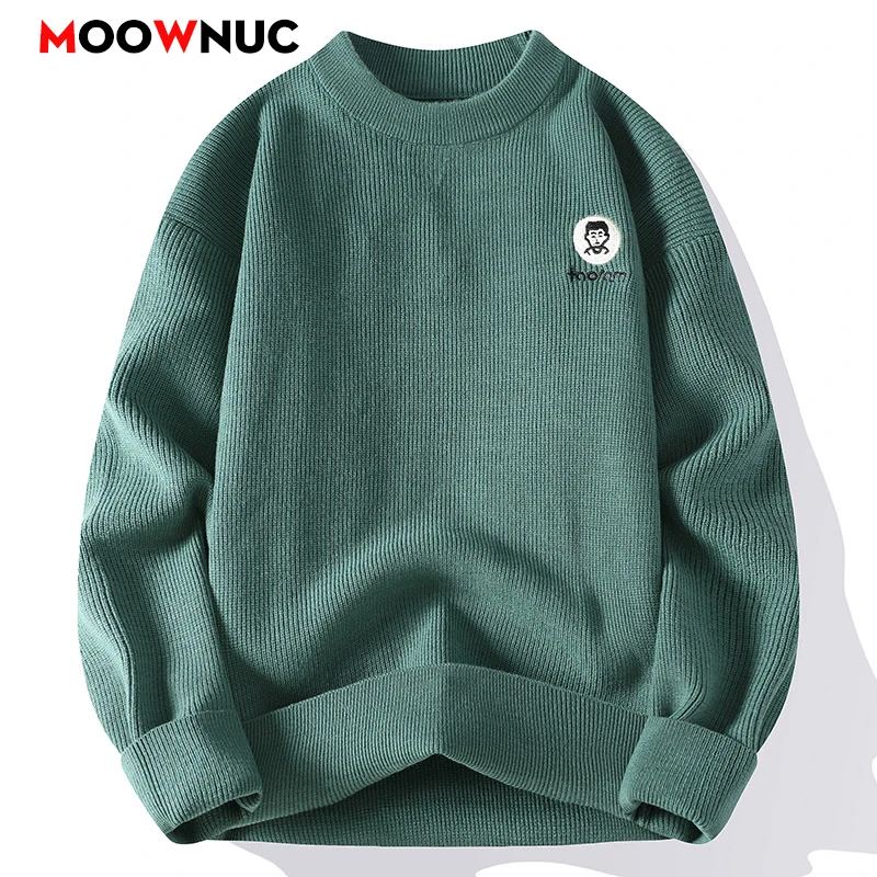 Men's Clothing Spring Pullovers Autumn Male Sweater For Men Men's Sweat-shirt Casual Streetwear Knit Fashion Hombre Warm Solid