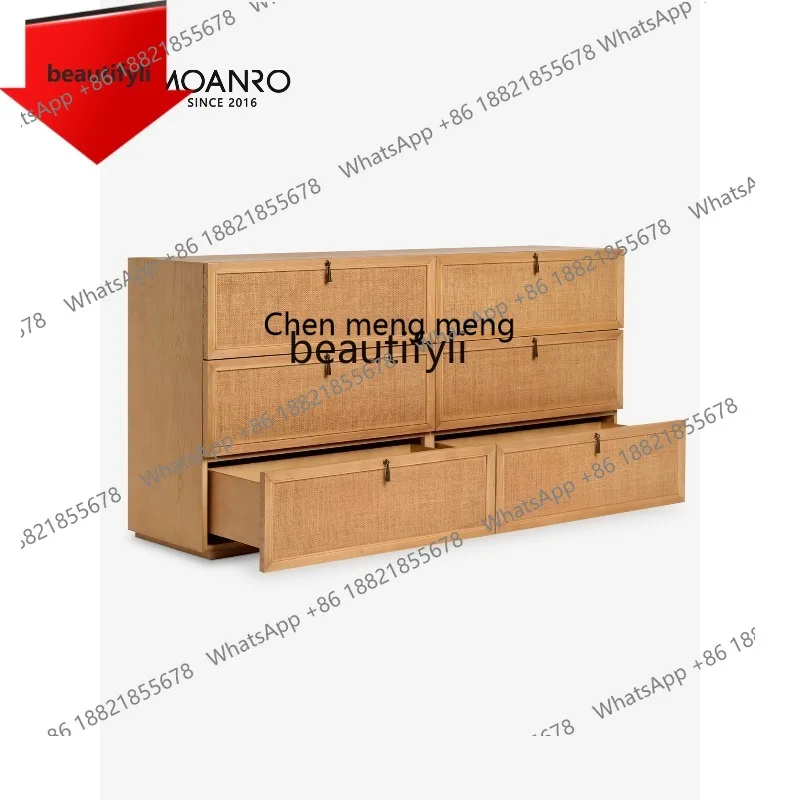 

2003 Medieval style solid wood chest living room home designer simple round coffee table corner table