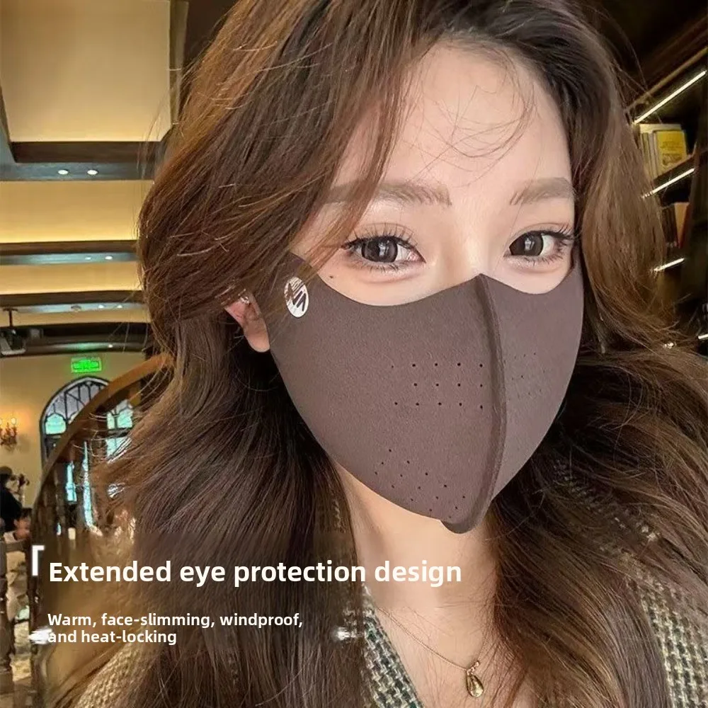 Neue Dralon warme Maske waschbar staubdicht Gesichtsschleier atmungsaktive Gesichtsmaske Frauen