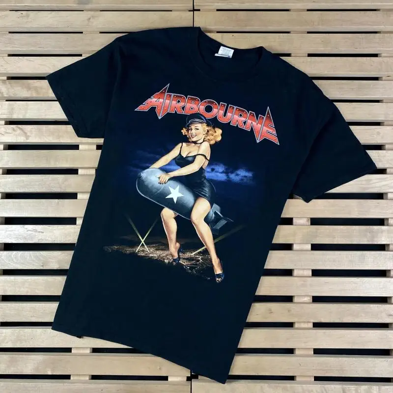 

Vintage Airbourne T Shirt Cotton For Men S 4Xl Us791