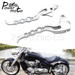 Motorcycle Aluminum Kickstand Side Parking Stand & Handle Brake Clutch Levers for Suzuki Boulevard M109R M 109R VZR1800 2006-16
