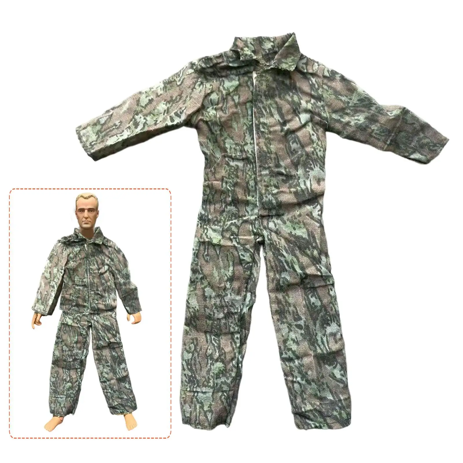 

Одежда для фигурок 1/6, униформа, комбинезон, модный мужской костюм для мини-кукол, аксессуары для 12-дюймовых мужских кукол.