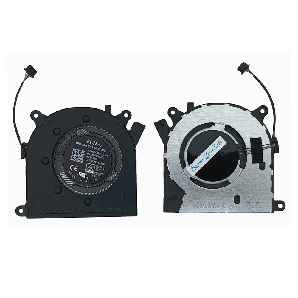 NEW Laptop CPU Cooling Fan for HP ENVY 17-CN 17-CP 17-DN 17T-CN 17Z-CP ProBook 470 G8 G9 M50402-001 FNH8 FNH9 PC Cooler Radiator