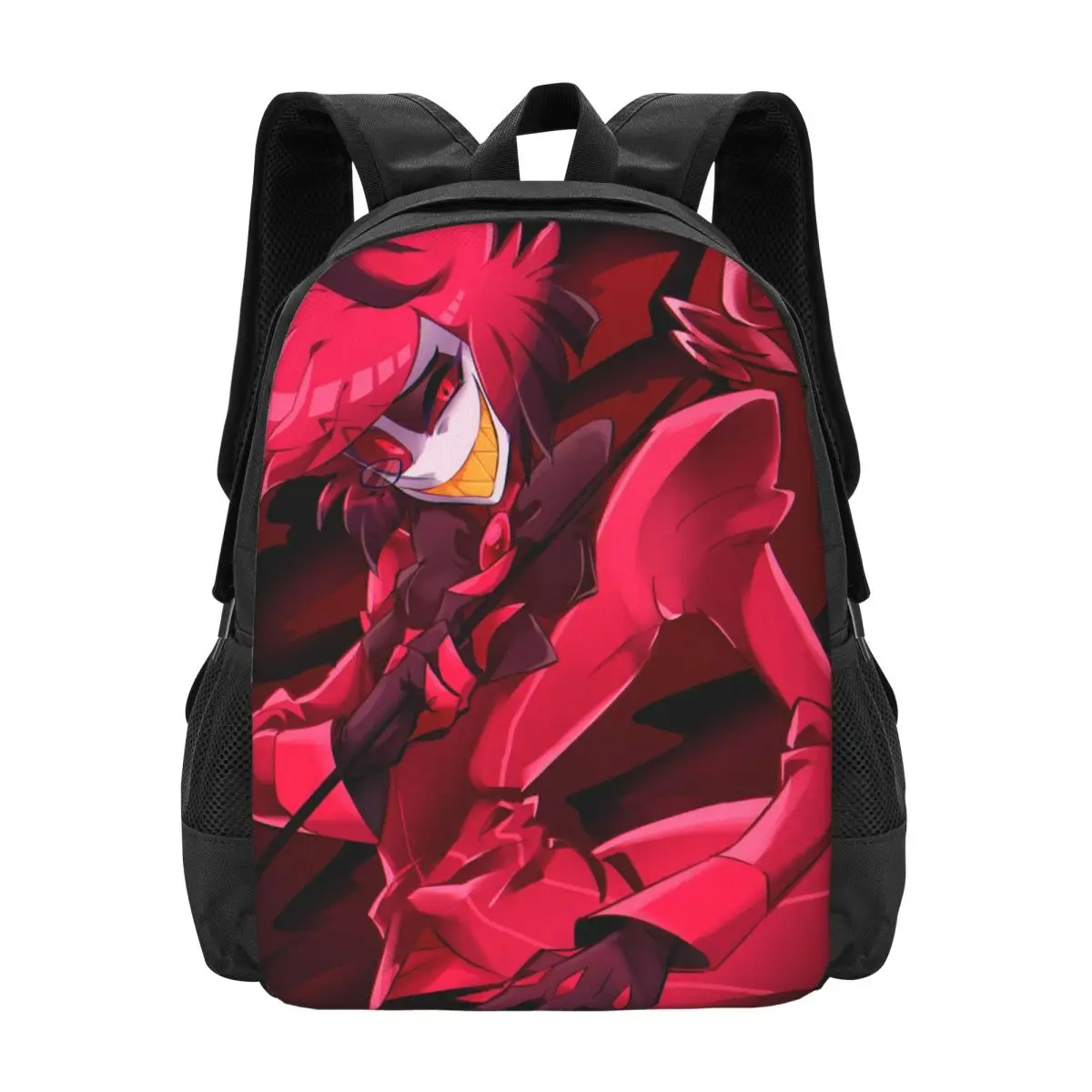 Creative Alastor Hazbin Hotels Anime Backpack Hot Sale Daypack Large Capacity BookBag School Bag Shoulder Bags for Men Women