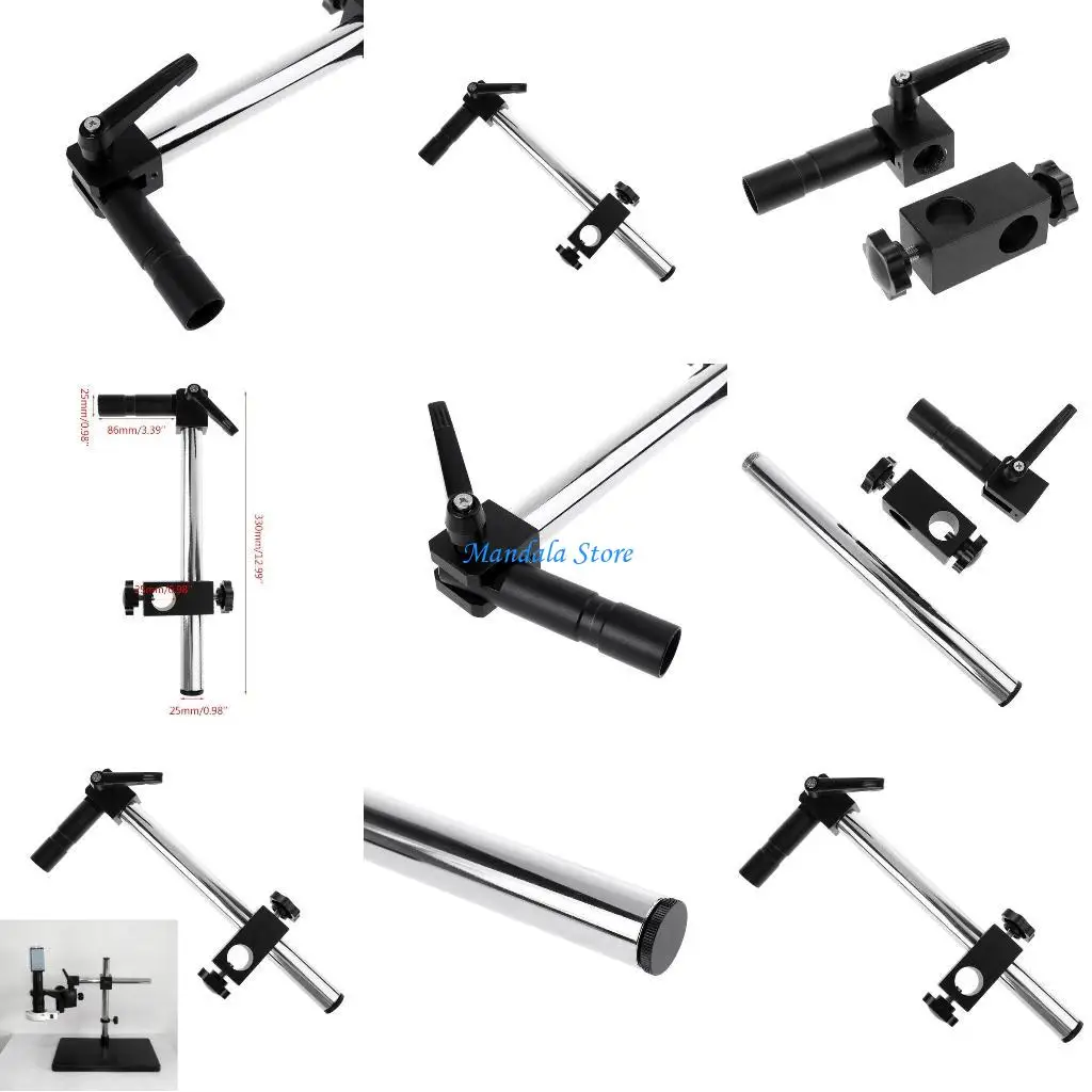 

U2JC Table Stand for Digital Microscope 25mm Diameter Heavy Duty Adjustable Height