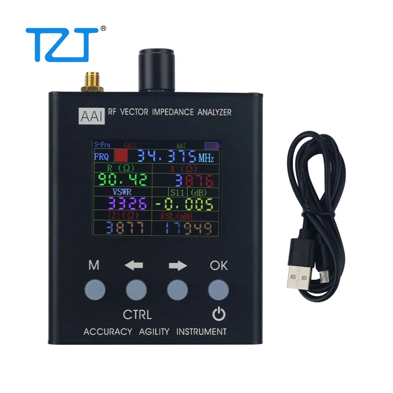 TZT N1201SA+/N2201SS/SA /N2061SA Antenna RF Vector Analyzer High Performance RF Vector Impedance Analyzer 34.375MHz ~ 2700MHz