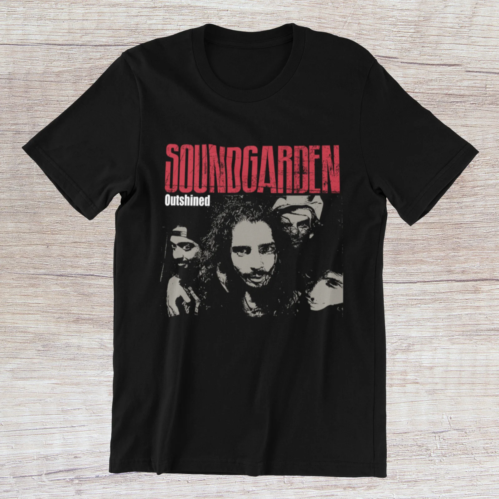 SOUNDGARDEN T-Shirt 90s American Alternative Rock Band on Ring Spun Cotton Tee