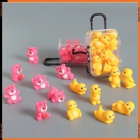 Mini Blind box milk dragon Strawberry Bear DIY Cute Internet celebrity milk dragon healing car series accessories Toy
