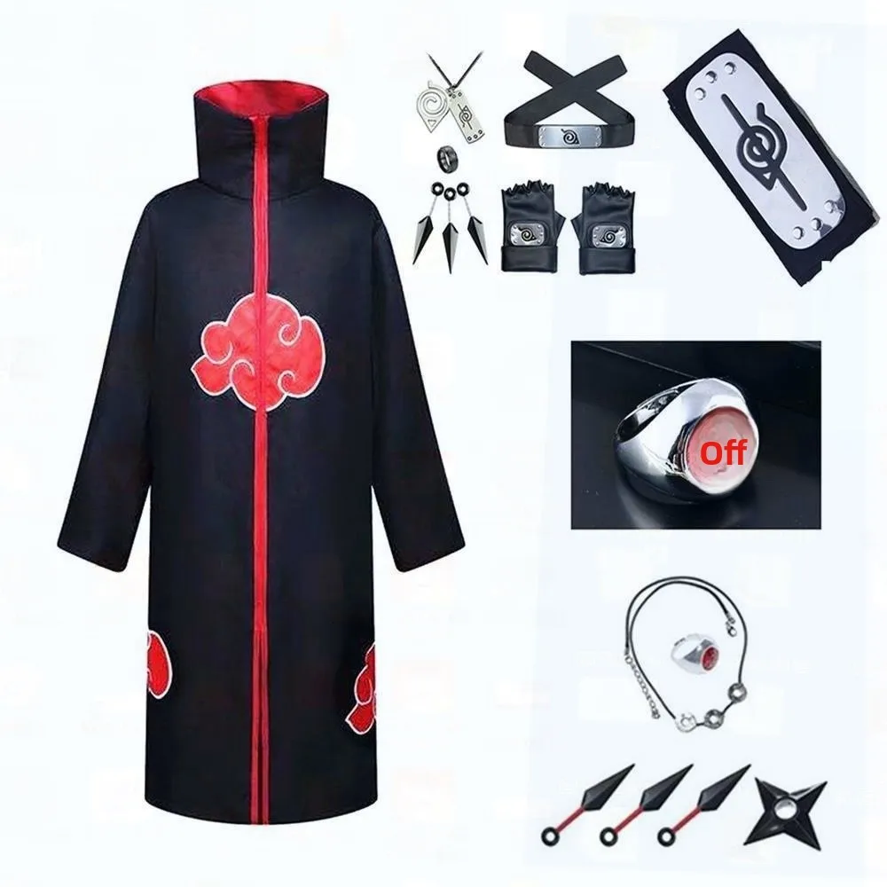 

ippuden Generation 4 loween Cosplay Robe Anime Cartoon Second Hand Women's Traditional Chinese Costume Accories