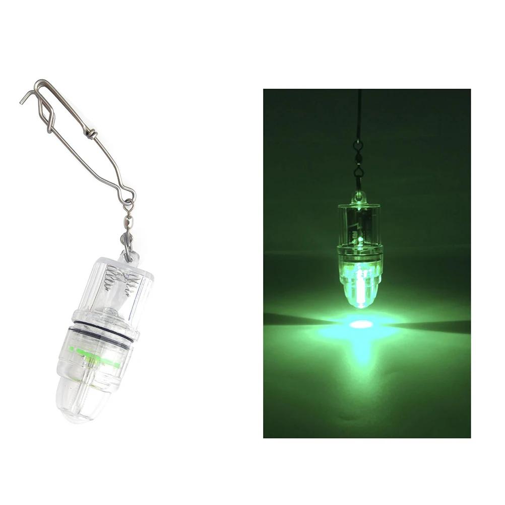 

LED Fish Lure Lamp Freshwater Fishing Light Optional Waterproof Deep