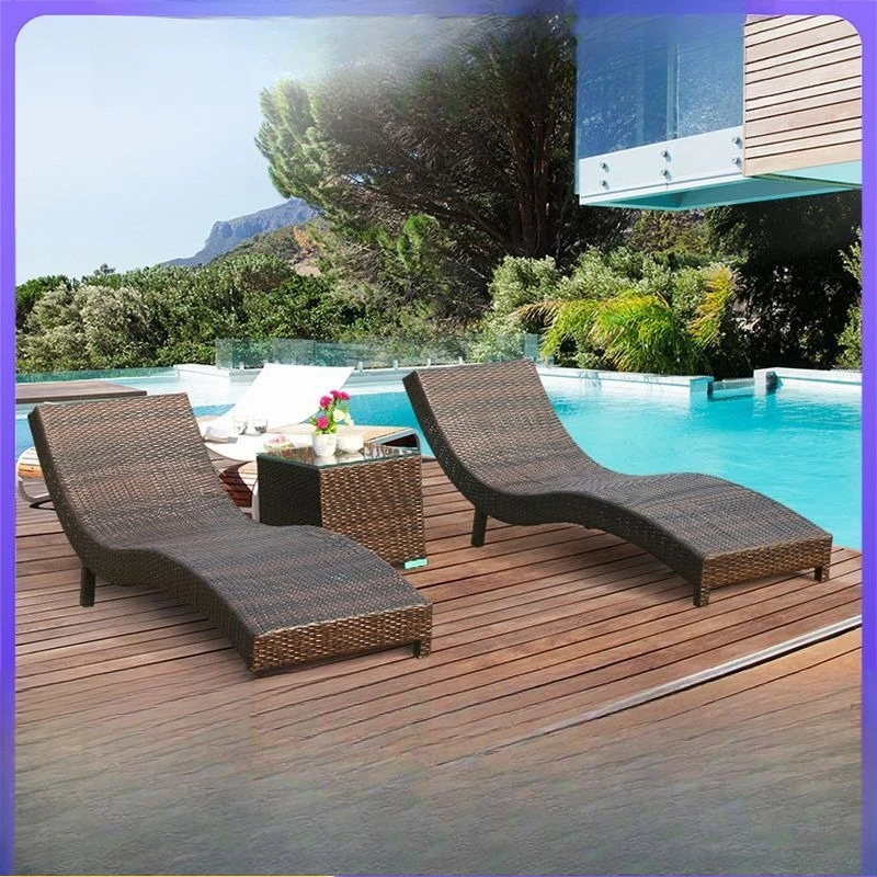 

Customizable Outdoor Rattan Bed
