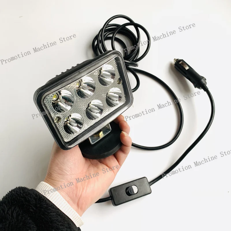 

Portable 30W Led Car driving light Spotlight Offroad Headlight lamp 4x4 Truck ATV SUV 4WD work light Magnetic for Camping Tent