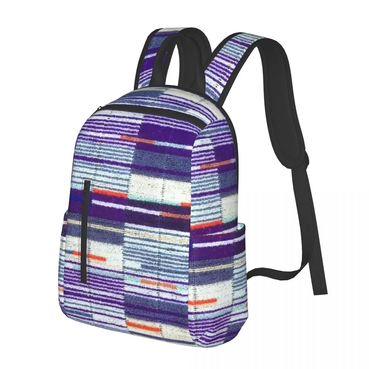 ELIZABETH LINE UNDERGROUND MOQUETTE SEAT COVER Student Backpack School Bag Hiking Travel Daypack for Boys Girls Bookbag Shou