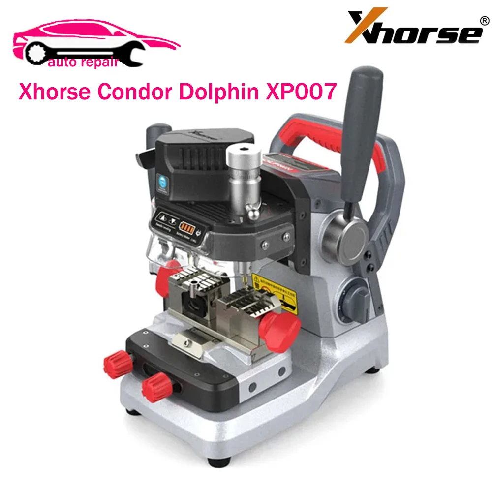 2024 Xhorse DOLPHIN XP007 Manually Key Cutting Machine 3-in-1 DOLPHIN XP 007 for Laser, Dimple and Flat Keys