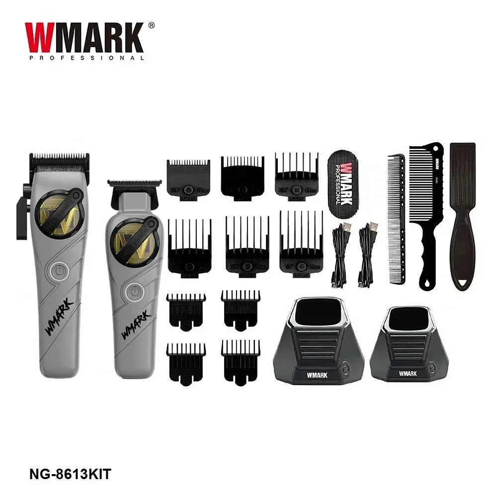 WMARK ヘアトリマー プロ仕様 バリカン 調節可能 掃除機 コードレス