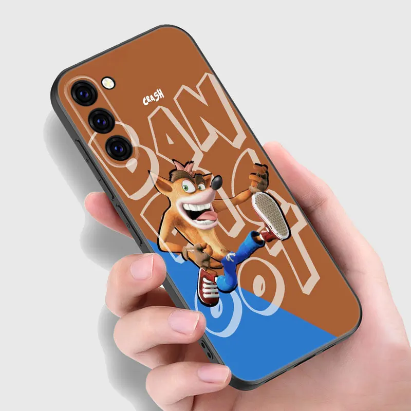 Crash Bandicoot Game Phone Case For Samsung A13 A22 A24 A32 4G A25 A34 A35 A52S A53 A54 A55 A73 5G A12 A14 A15 A23 A31 A33 A50