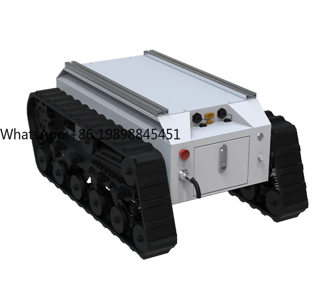 

All Terrain Crawler Chassis Multifunctional Smart Remote Control off Road Ugv 50KG load Mobile Robot Chassis Platform AMR AGV
