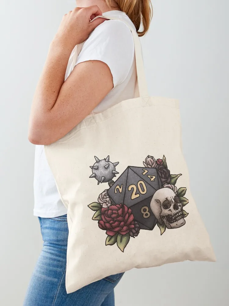 

Cleric Class D20 SERIES 2 - Tabletop Gaming Dice - Grave Death Cleric Tote Bag shopping bag logo shopper bags for women Gift bag