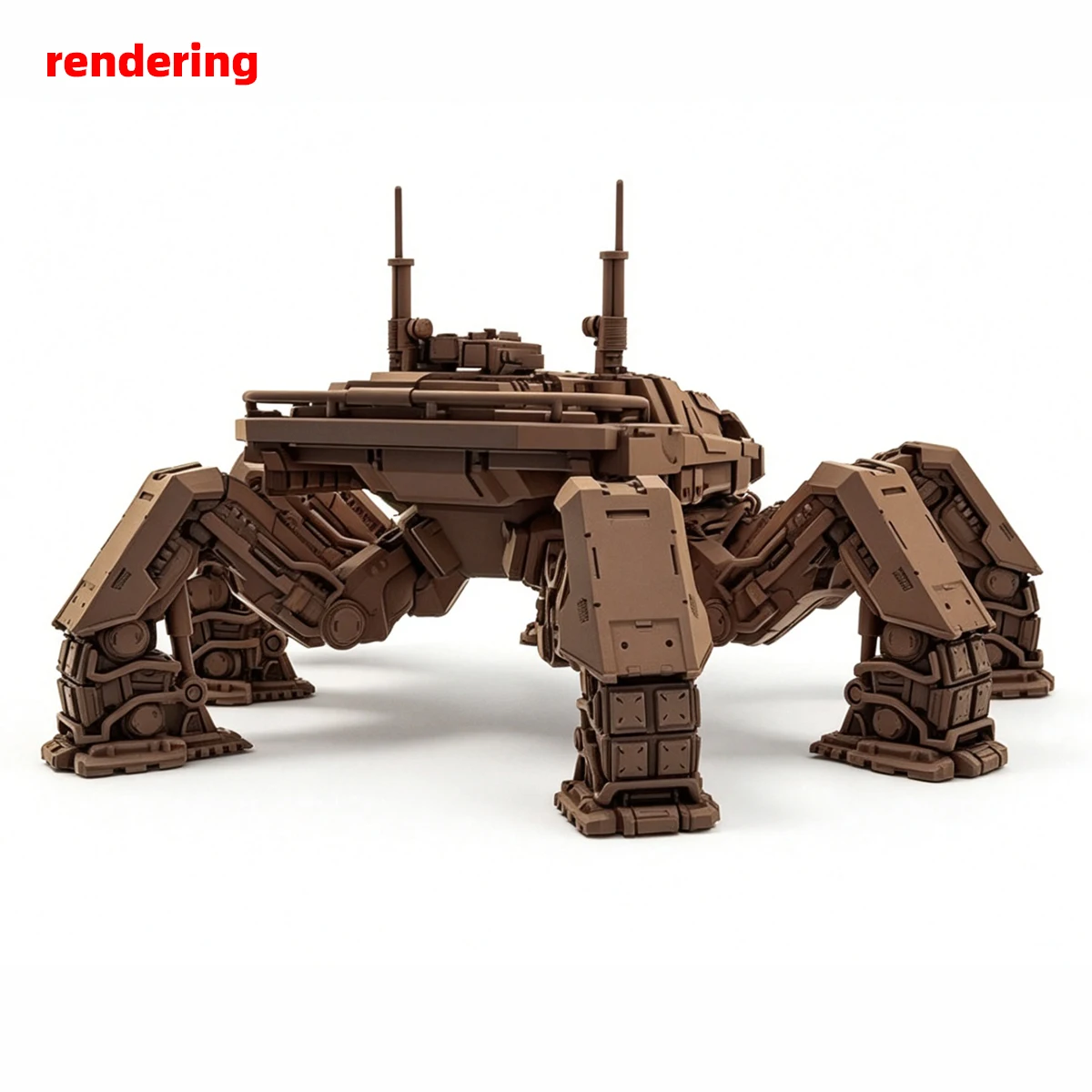 1/72 Modellbausatz 3D Harz Miniatur Diorama Gebäude Unbemalt Sci-Fi Mecha Panzer Hexapod DIY – Detail 13