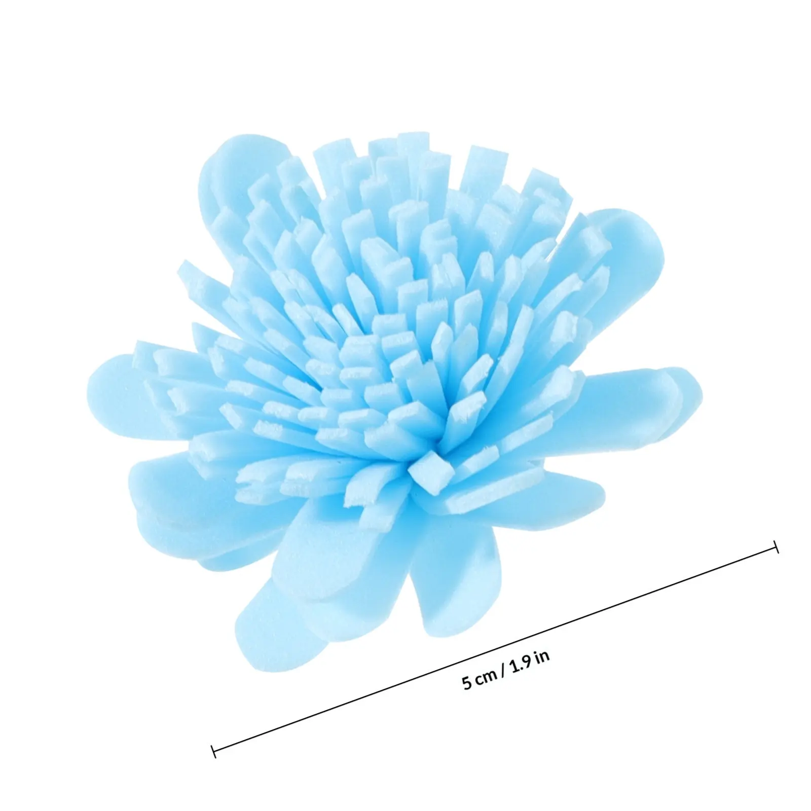 100 Pcs Oil Diffuser Sticks Black Essential Artificial Chrysanthemums Flowers White Delphinium Head