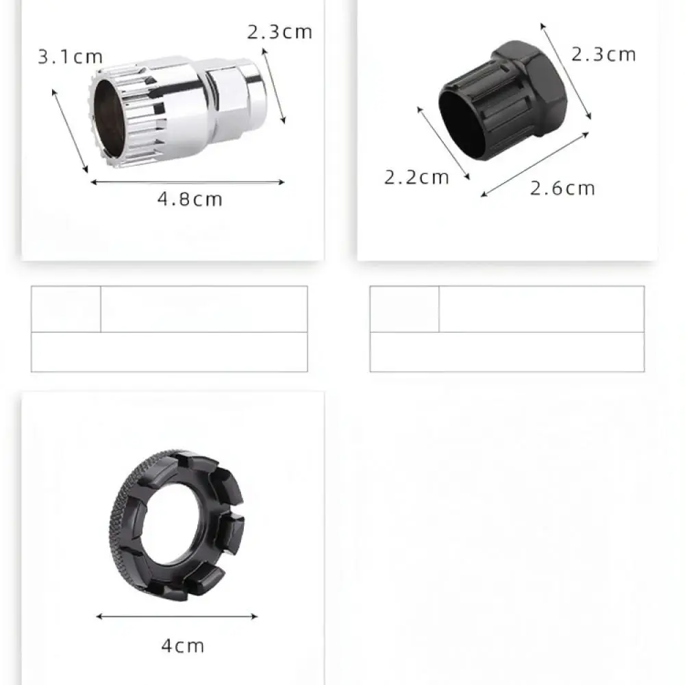 Cycling Maintenance Kit Road Bike Repair Equipment Bottom Bracket Remover Chain Cutter Spoke Wrench Workshop Accessory