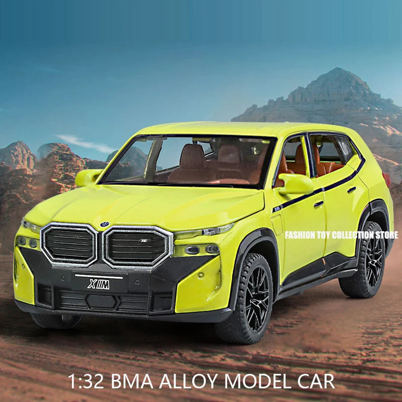 

1: 32 BMA XM Alloy Car Model Diecasts Toy With Sound and Light Vehicles Decoration Toys For Kids Gift