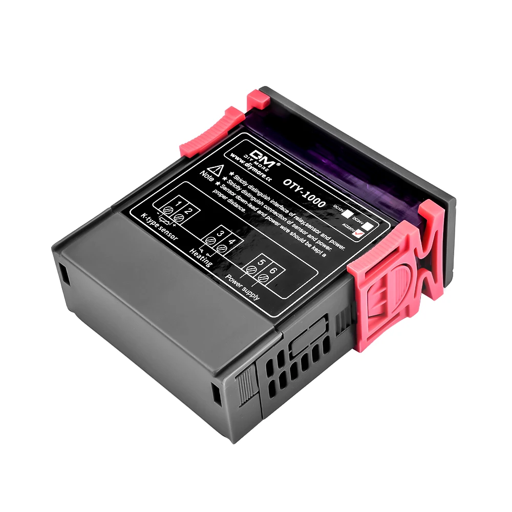 Regolatore di temperatura digitale termostato termoregolatore incubatore relè LED 10A 0 ~ 999 ℃ riscaldamento regolabile OTY-1000 AC220V