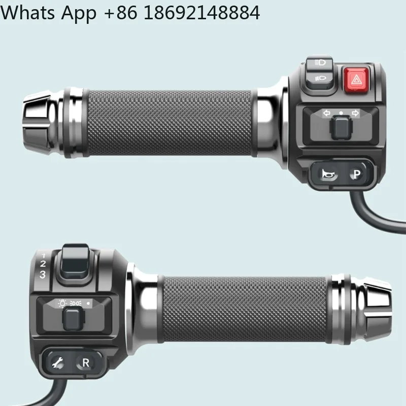 

multi-function turn handle electric throttle is suitable for M3M5Z6 combination switch assembly disc brake handlebar