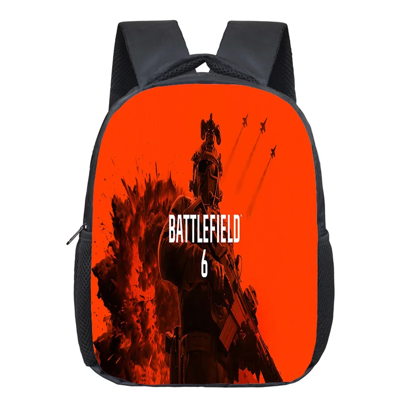 

BATTLEFIELD Hot Game Pattern Backpack Boy Girl Casual Schoolbag DIY Fashion Student Backpacks Nursery School Knapsack Mochilas