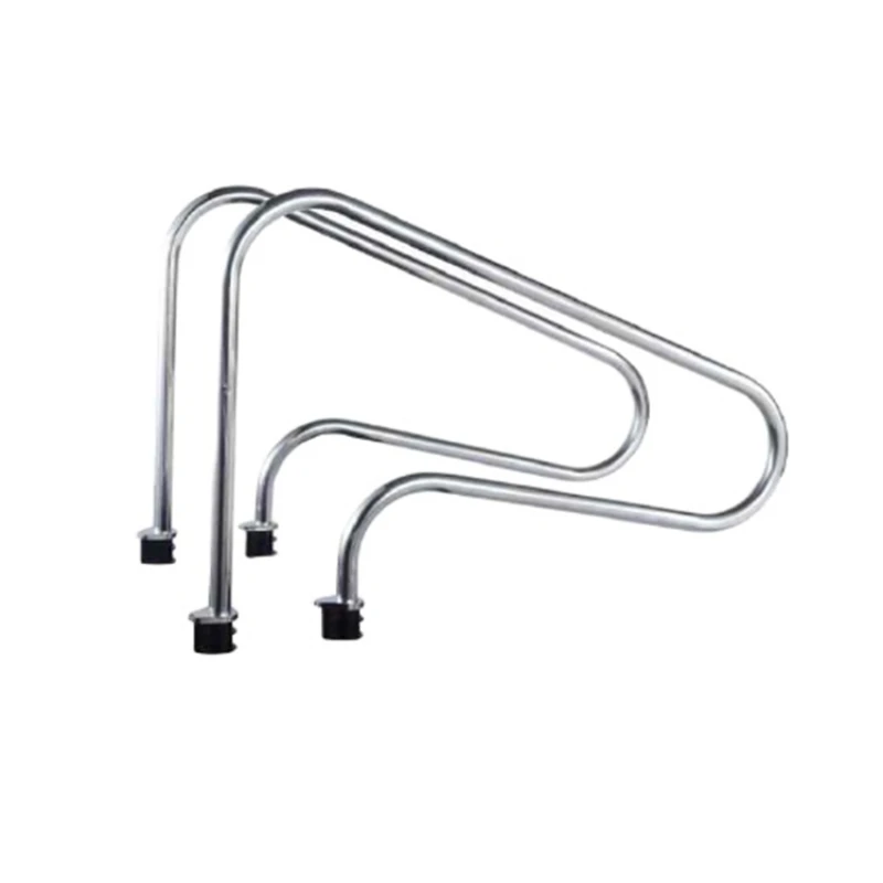 2017 HOT swimming pool accessories high quality handrail stainless steel pool stair