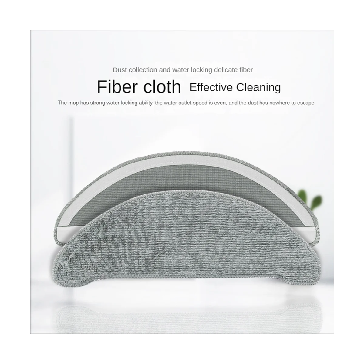 Main Brush Side Brush Filter Mop Cloth Replacement Accessories for Eve Plus Robot Vacuum Cleaner