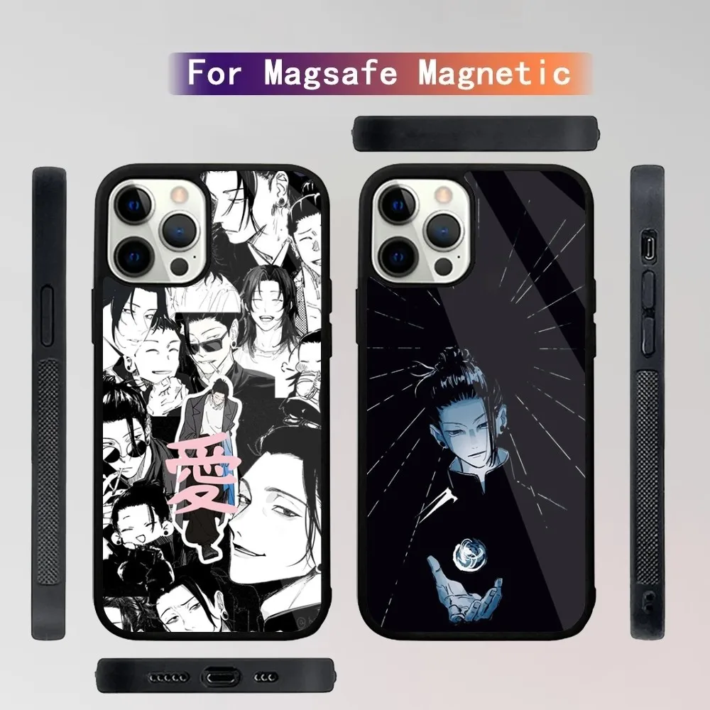 

J-Jujutsu K-Kaisen Geto Suguru Phone Case For iPhone 16,15,14,13,12,11,Plus,Pro,Max Mini Magsafe Magnetic Wireless Charging