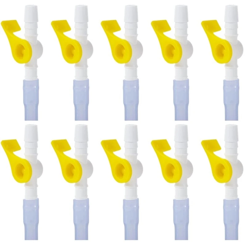 A27U Upgraded 10Pack Catheter Valve Urine Drainage Catheter Bag Valves