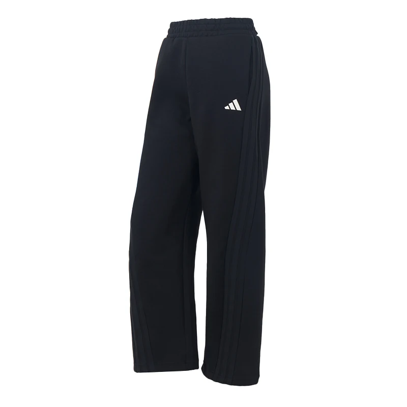 Adidas Women's Pants Sports Pants Fashionable Loose Breathable Casual Pants Straight-Leg Banana Pants Knitted Long Pants Kf2682