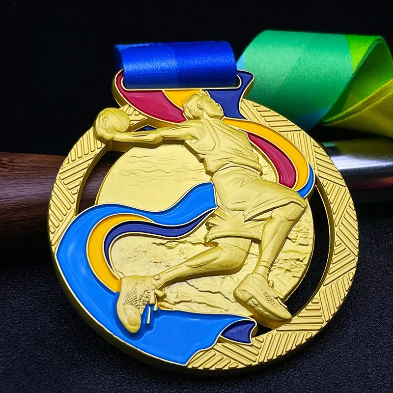 Basketball Medals Customized Shooting and Dunking Games for Young Students