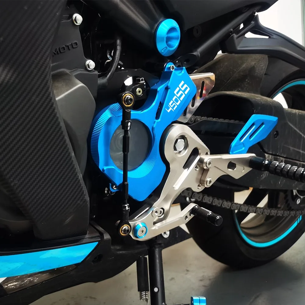 FOR CFMOTO 450SS 450SR 450SR-S 2022 2023 2024 2025 Motorcycle Front Sprocket Cover Drive Shaft Cover Protector Chain Guaud Cover