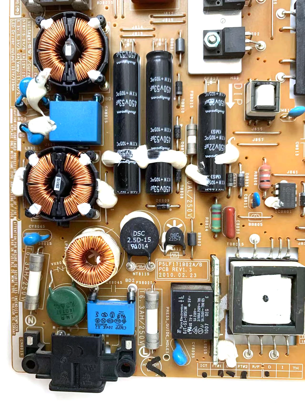 Placa de fuente de alimentación PD46AF1E _ ZSM, BN44-00357A = BN44-00357B, para UN40C5000QM, UN40C6200UM, UN40C6900UM, UE40C6000RW, UE46C6000RK TV