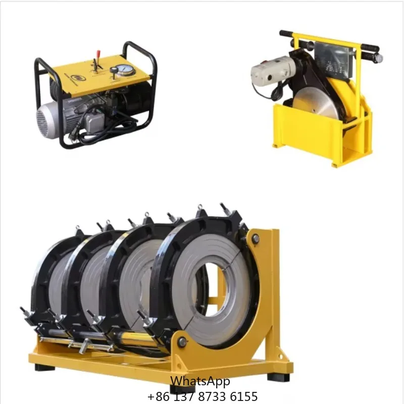 CE Certification Hydraulic Butt Fusion Welding Machine 500-800mm WD800HA Automatic Plastic Pipe Welding Machine 2-year Warranty
