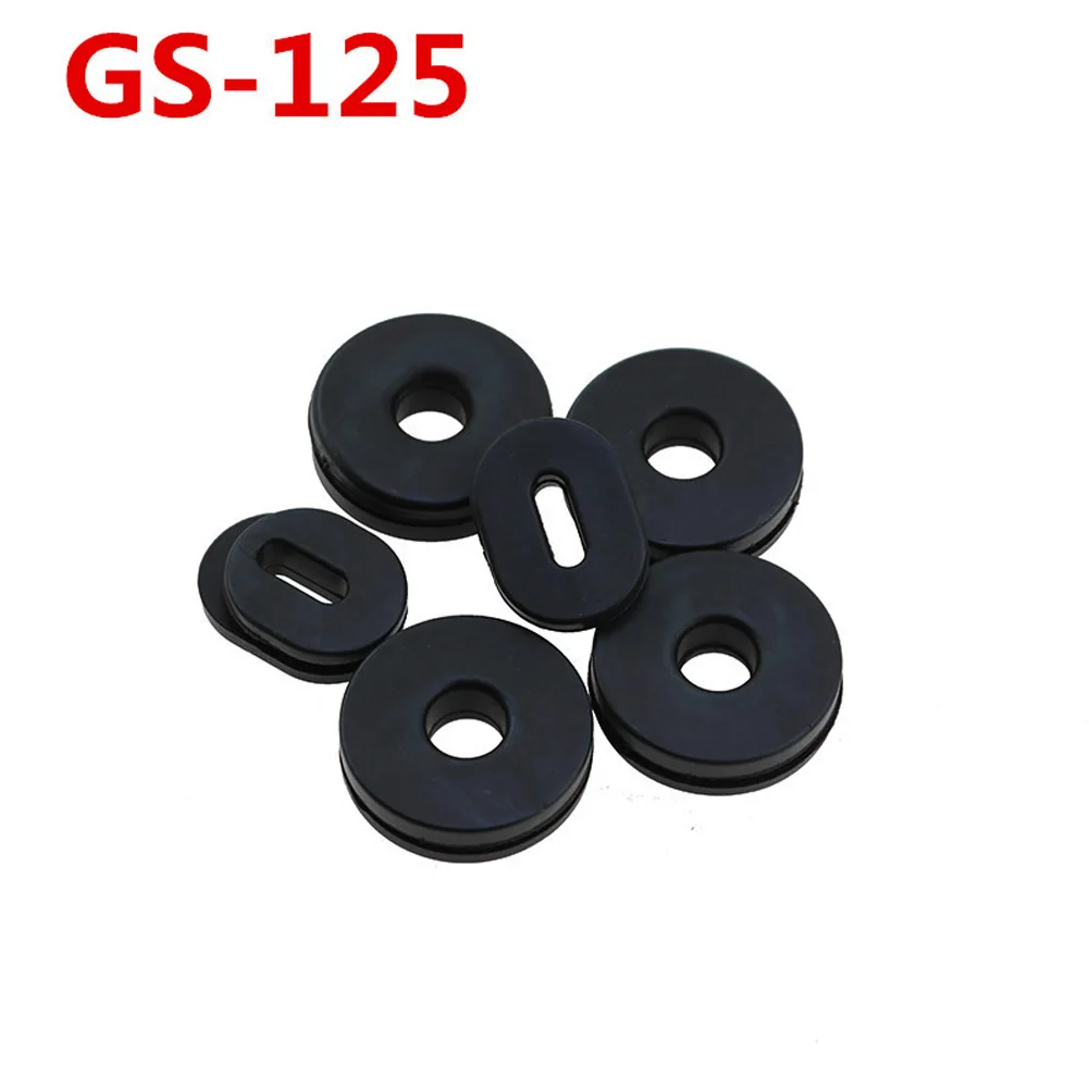 12pcs Motorcycle Side Cover Rubber Grommets Goldwing Fairing Bolts for Honda CG125 CB 100 550K 550F 750F CB125S CL XL 100 125 SL