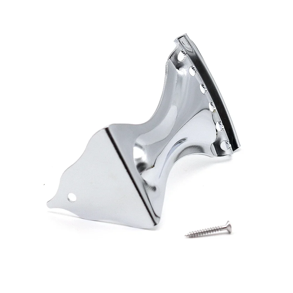 1 Uds puente de guitarra Dobro Metal 6 cuerdas resonador Dobro cavidad puente de guitarra tablero de cuerda puente de cuerda
