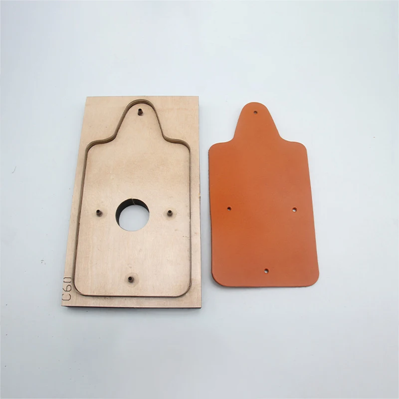 YOMDID Card Holder Making Leather Knife Die Handcraft Leather Cutting Mould DIY Leather Embossing Punching Tool Leathercraft