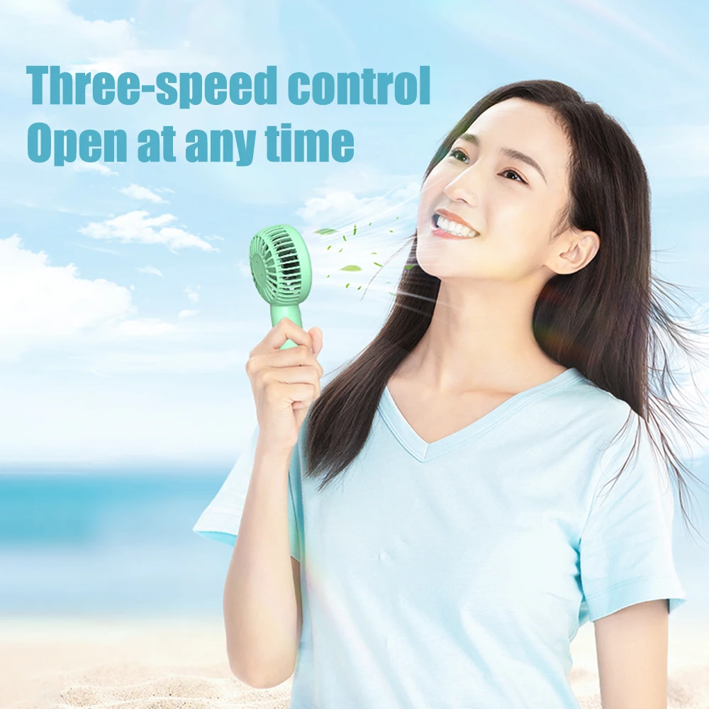Portable Fan Rechargeable Convenient Creative Small Fan Pocket Hand-held Fan Lightweight Handheld Mini Fan Air Coolers
