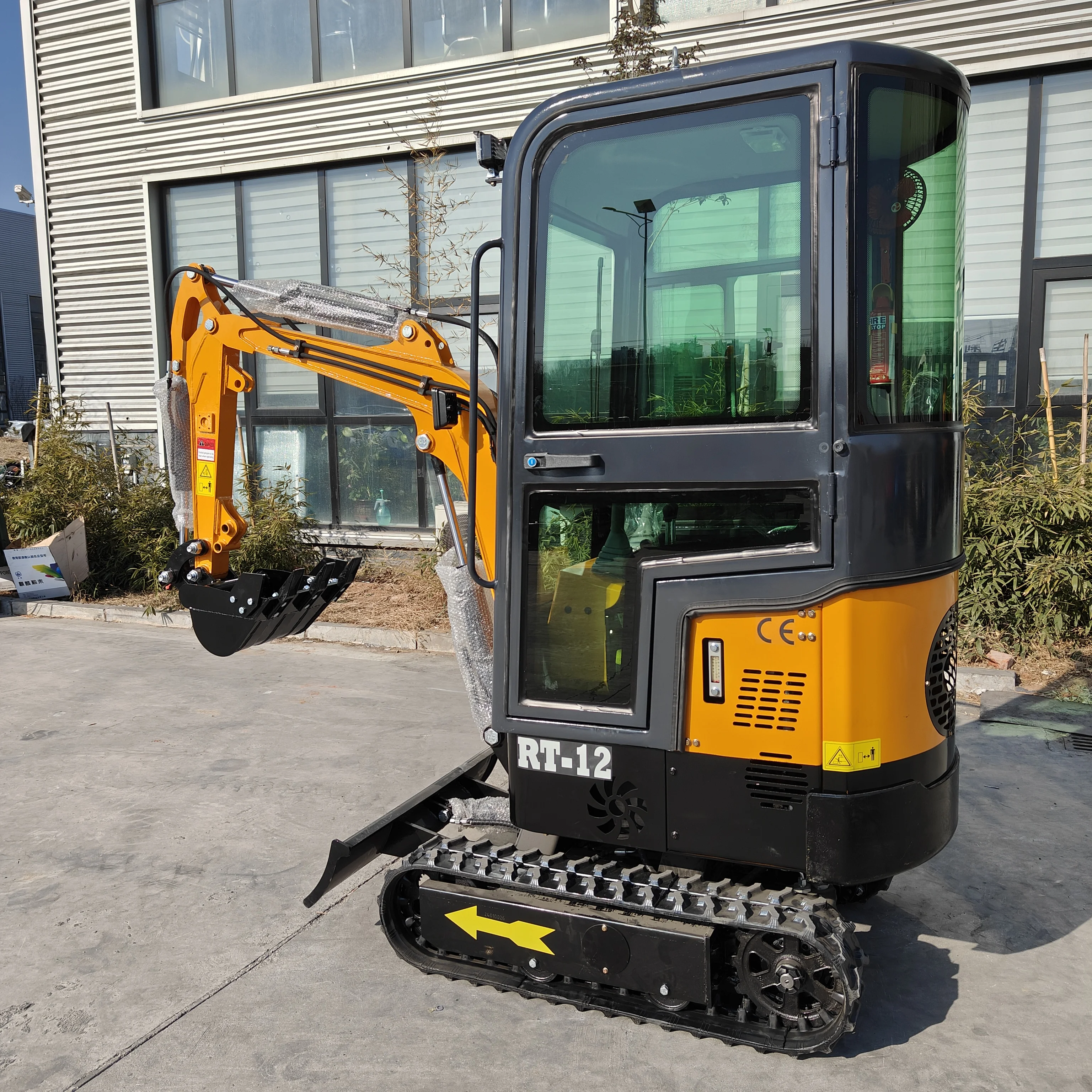 Free Shipping Mini Excavator Suppliers Crawler Digger Rippa Micro Excavators New Kubota Engine 1 Ton Machine For Sale