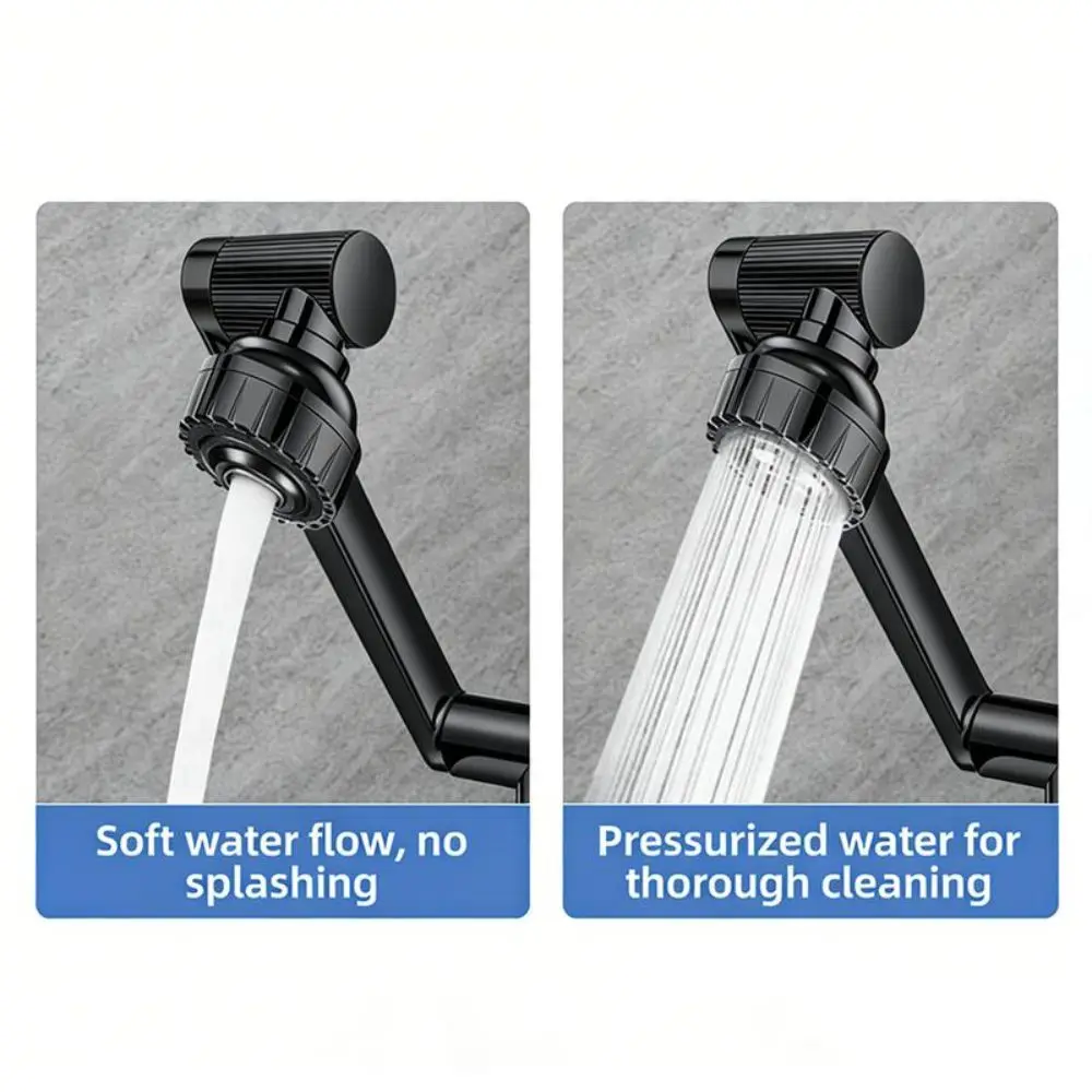 Durable Universal Joint Kitchen Sink Faucet Anti Splash Flexible Rotating Faucet Rustproof Faucet Extension