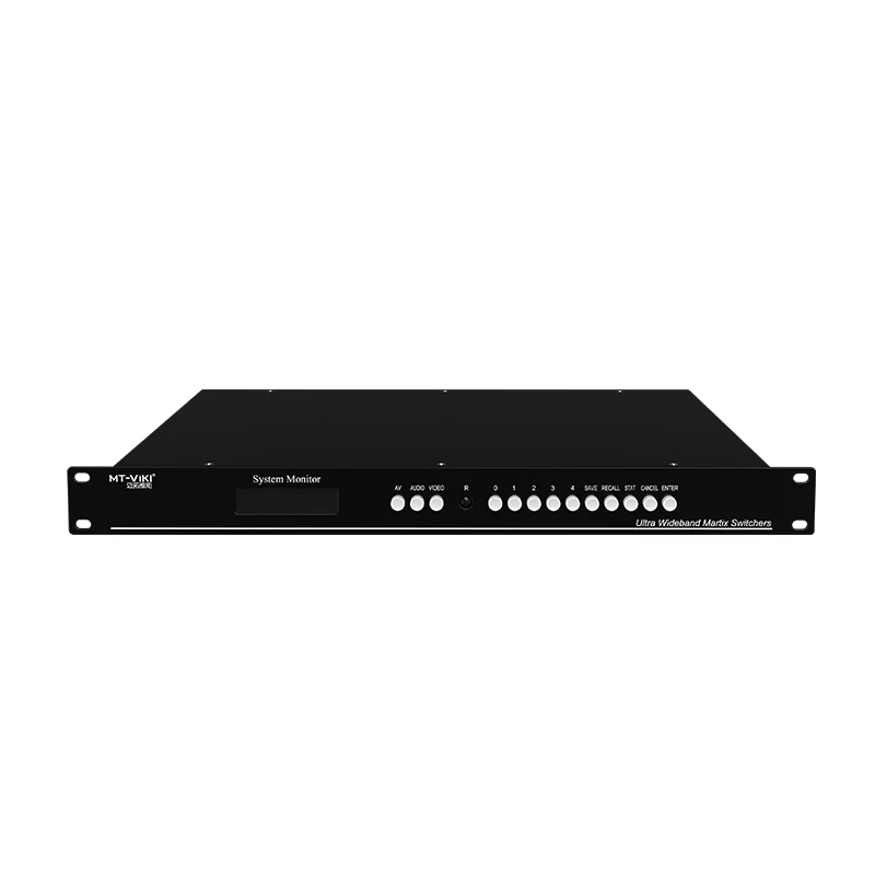 4 In 4 Out 4x4 8x8 16x16 Video And Audio Ir Remote AV Matrix Switch Switcher